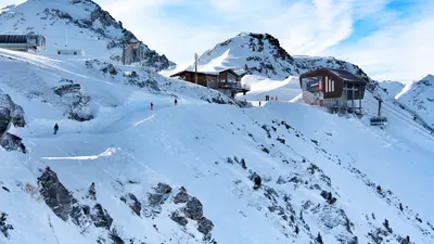 Blick ins Skigebiet Nendaz