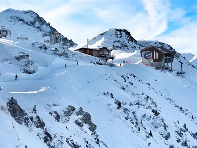 Blick ins Skigebiet Nendaz © Yasmine Gaudin