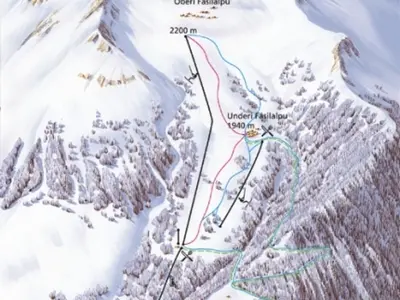 Pistenplan Heiden - Grub - Oberegg