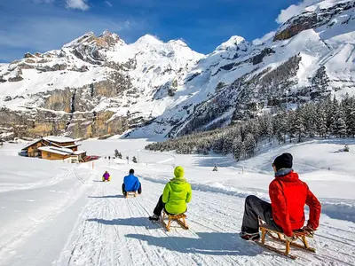 Rodelbahn © Gondelbahn Oeschinensee AG