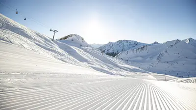 Perfekte Pisten in Samnaun