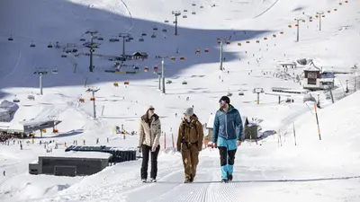 Unterwegs an der Alp Trida