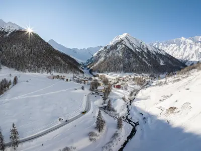 Blick auf Samnaun © Samnaun / Dominik Täuber