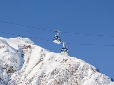 Panoramagondel Twinliner Samnaun © Samnaun / Dominik Täuber