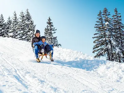 Rodelbahn Wildhaus © Switzerland Tourism - swiss-image.ch/Lea Meienberg