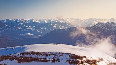 Blick auf den Gipfel des Gamserruggs bei Wildhaus