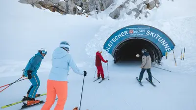 Skitunnel in Sölden