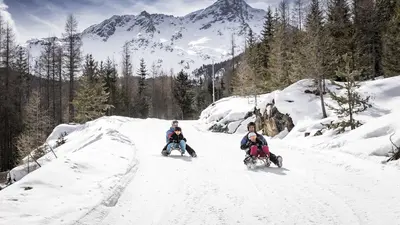 Rodelbahn in Sölden