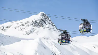 Gondelbahn Gletscherbus am Hintertuxer Gletscher