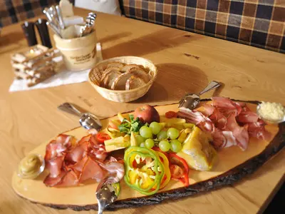 Speckplatte im Spannagelhaus © Hintertuxer Gletscher