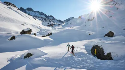 Skitour Jamtal