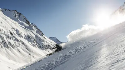 Freeriden im Skigebiet Gurgl