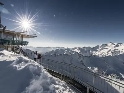 Panorama im Skigebiet Gurgl © Ötztal Tourismus