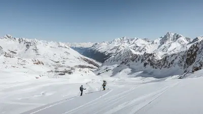 Skifahren im Kaunertal