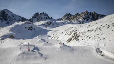 Snowpark am Kaunertaler Gletscher
