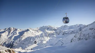 Weißseejochbahn am Kaunertaler Gletscher