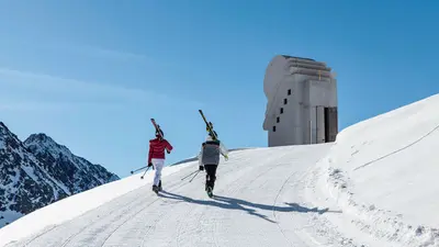 Kapelle des weißen Lichts im Skigebiet Pitztaler Gletscher
