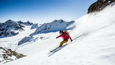 Freerider am Pitztaler Gletscher