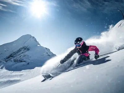 Freerider am Kitzsteinhorn Gletscher © Gletscherbahnen Kaprun AG