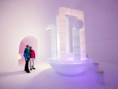 Ice Camp am Kitzsteinhorn © Kitzsteinhorn