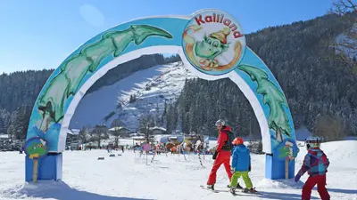 Der Kalilift im Skigebiet Ramsau-Dachstein