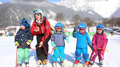 Kinderskischulkurs in Ramsau am Dachstein
