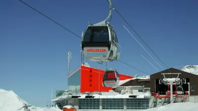 Eisseebahn mit Glaspalast
