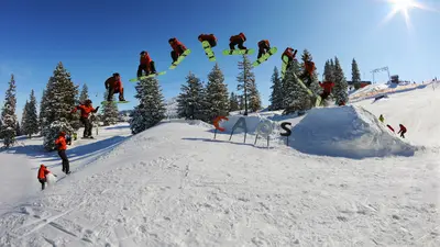 Freestylen am Kasberg