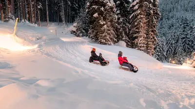Rodeln im Gastein