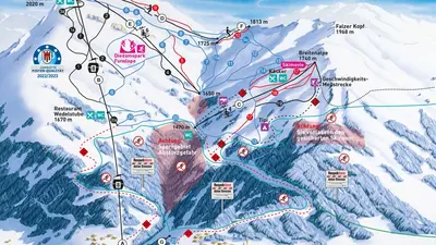 Pistenplan Diedamskopf