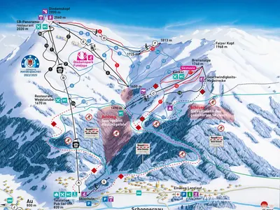 Pistenplan Diedamskopf