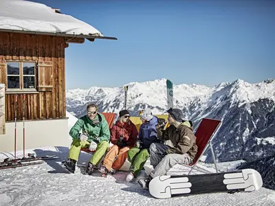 Entspannen und Genießen in den Hütten in der Silvretta Montafon © Silvretta Montafon / Markus Gmeiner
