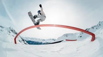 Freestyle im Snowpark Montafon