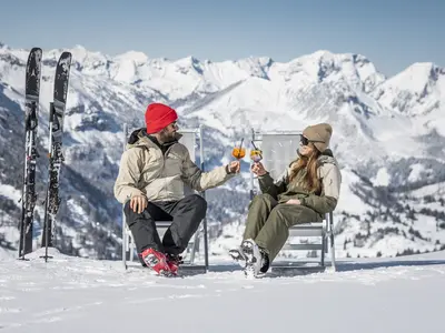 Entspannung pur am Ende des Skitags © Tourismusverband Obertauern