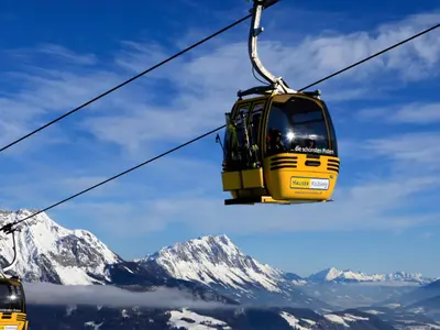 8er Gondelbahn im Skigebiet © Hauser Kaibling
