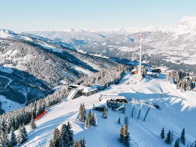Neue Senderbahn auf dem Senderplateau © Hauser Kaibling