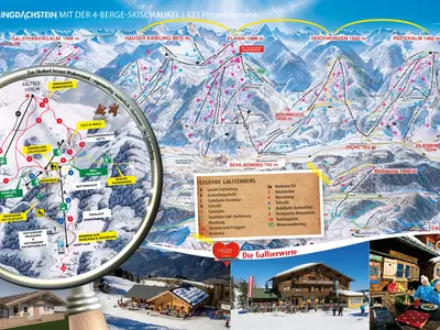 Pistenplan Galsterbergalm - Ski amadé