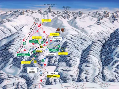Pistenplan Galsterbergalm - Ski amadé
