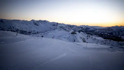 Sonnenaufgang auf der Tauplitz