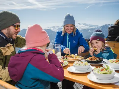 Mittagspause am Loser © Loser Bergbahnen / Klaus Krumböck