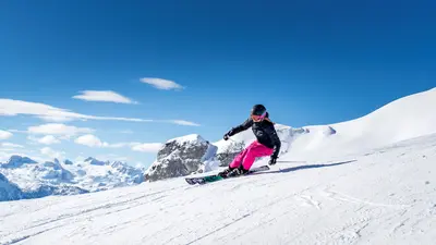 Skifahren am Loser