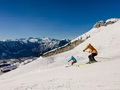 Skiabfahrt am Loser © TVB Ausseerland Salzkammergut / Katrin Kerschbaumer