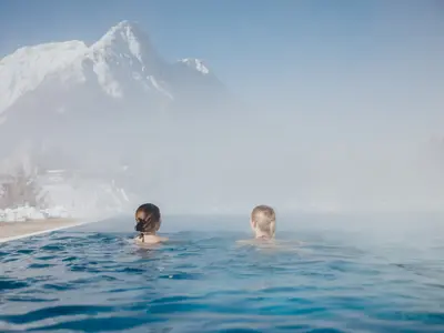 Aufwärmen in der Therme in Bad Aussee © TVB Ausseerland Salzkammergut / Katrin Kerschbaumer