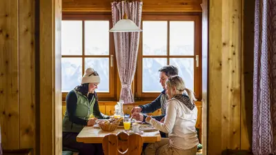 Einkehr in der Loserhütte