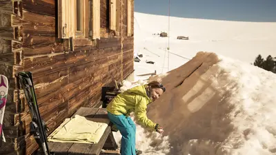 Schneespaß in Falkert