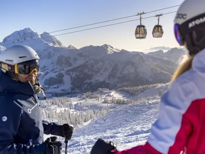 Im Skigebiet Nassfeld © Martin Lugger