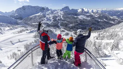 Panoramaausblick am Nassfeld