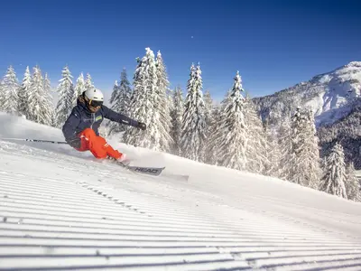 Sportliches Skifahren in Nassfeld © nassfeld.at / Martin Lugger
