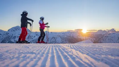 Sonne auf dem Nassfeld