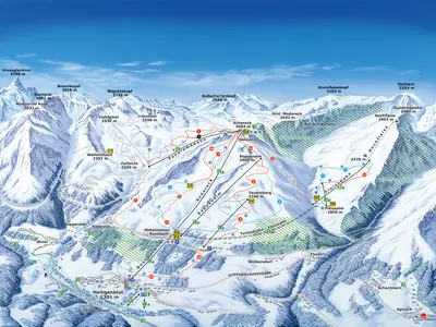 Pistenplan Heiligenblut - Großglockner